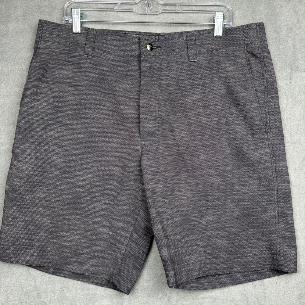 Callaway Mens Golf Shorts Size‎ 36 Gray Textured Performance Stretch Shorts